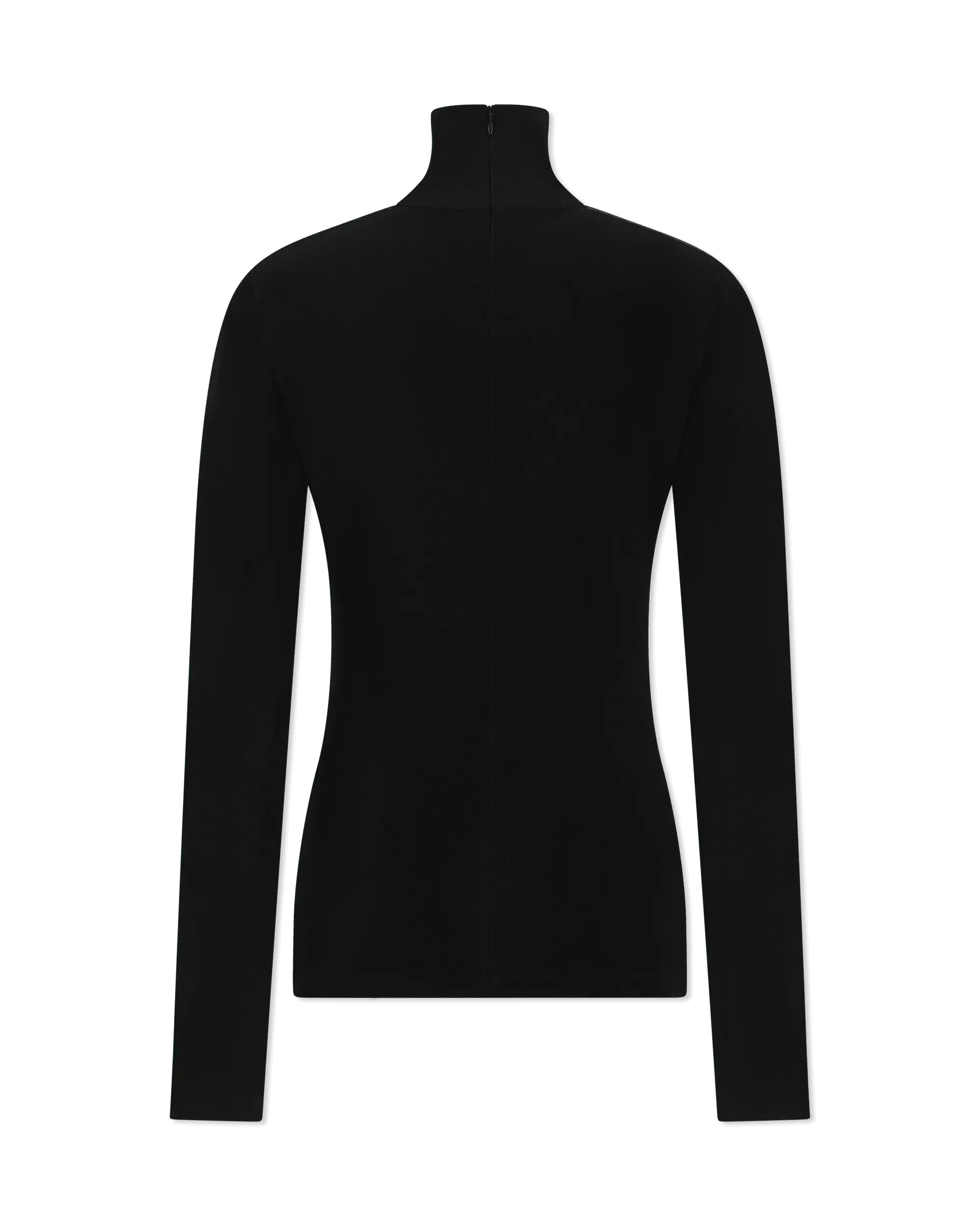 Slim Fit Long Sleeve Turtle Top