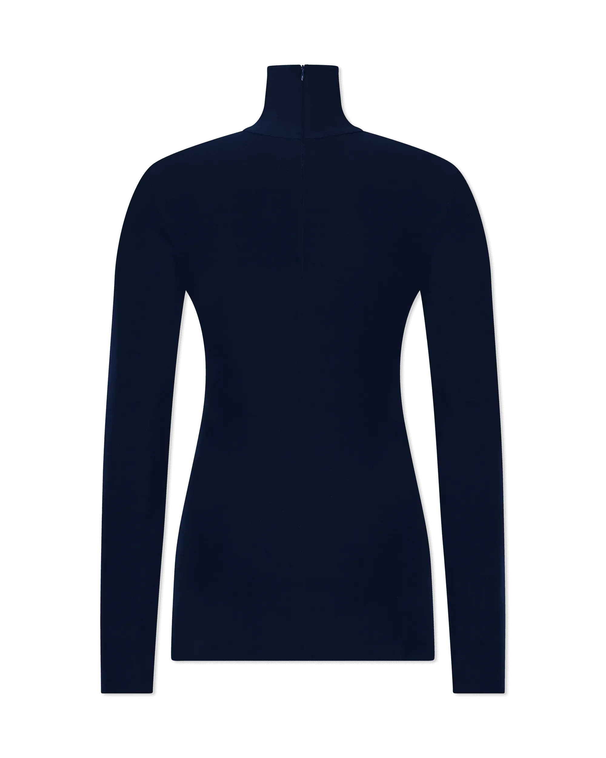 Slim Fit Long Sleeve Turtle Top