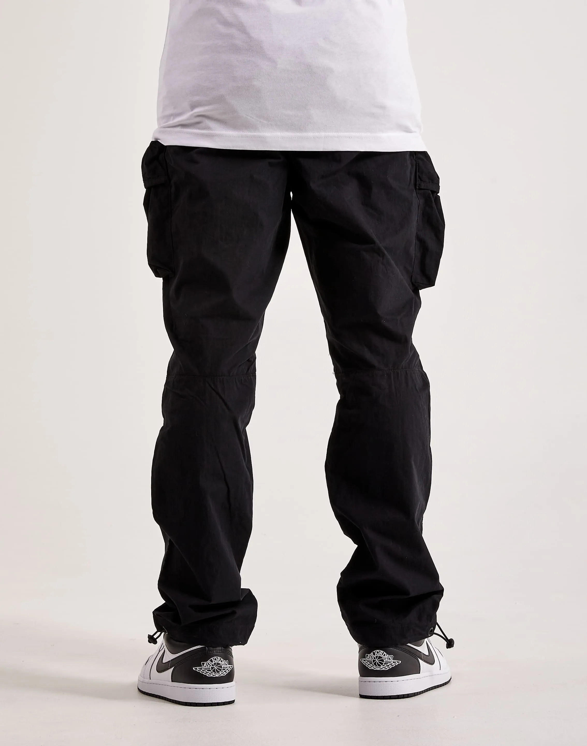 Smoke Rise Utility Peach Nylon Cargo Pants