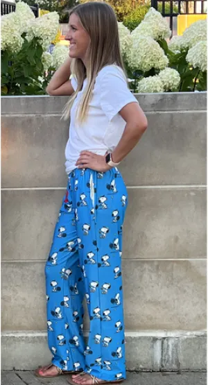 Snoopy Tennis PJ Pants