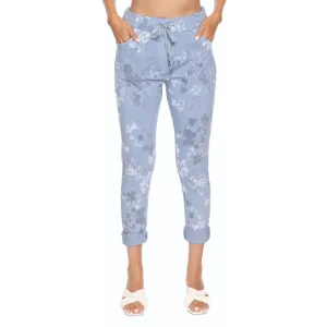 Sorella Pant Light Blue Floral