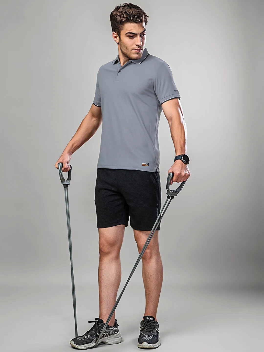 Sport Sun Max Polo Pro Grey T Shirt