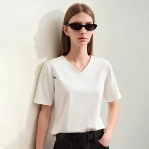 Summer V-Neck Slim Fit Casual T-Shirt