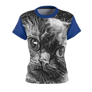 T-Shirt, Dark Blue Kitty