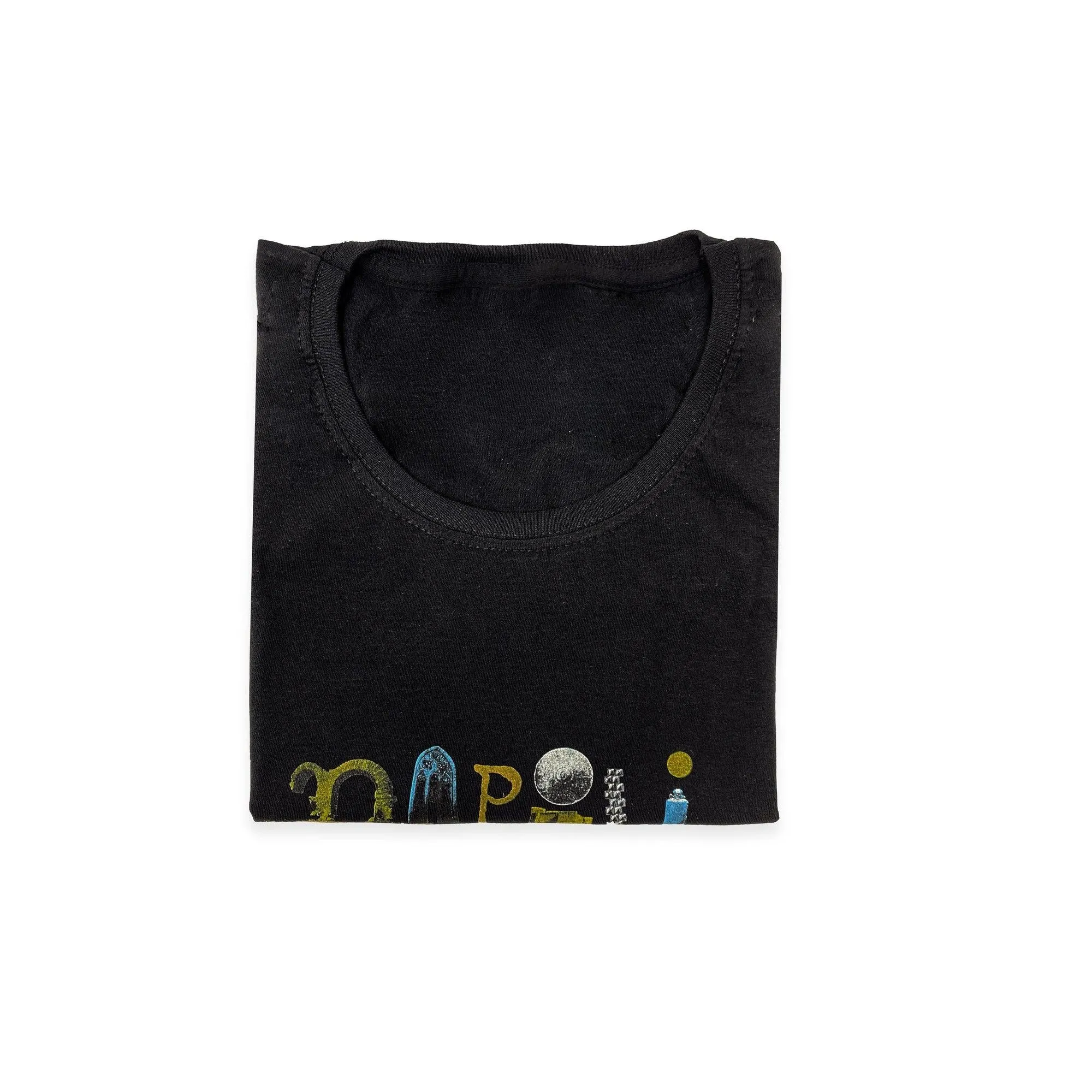 T-Shirt Donna con Stampa Artistica di Napoli – Stile Unico e Autentico