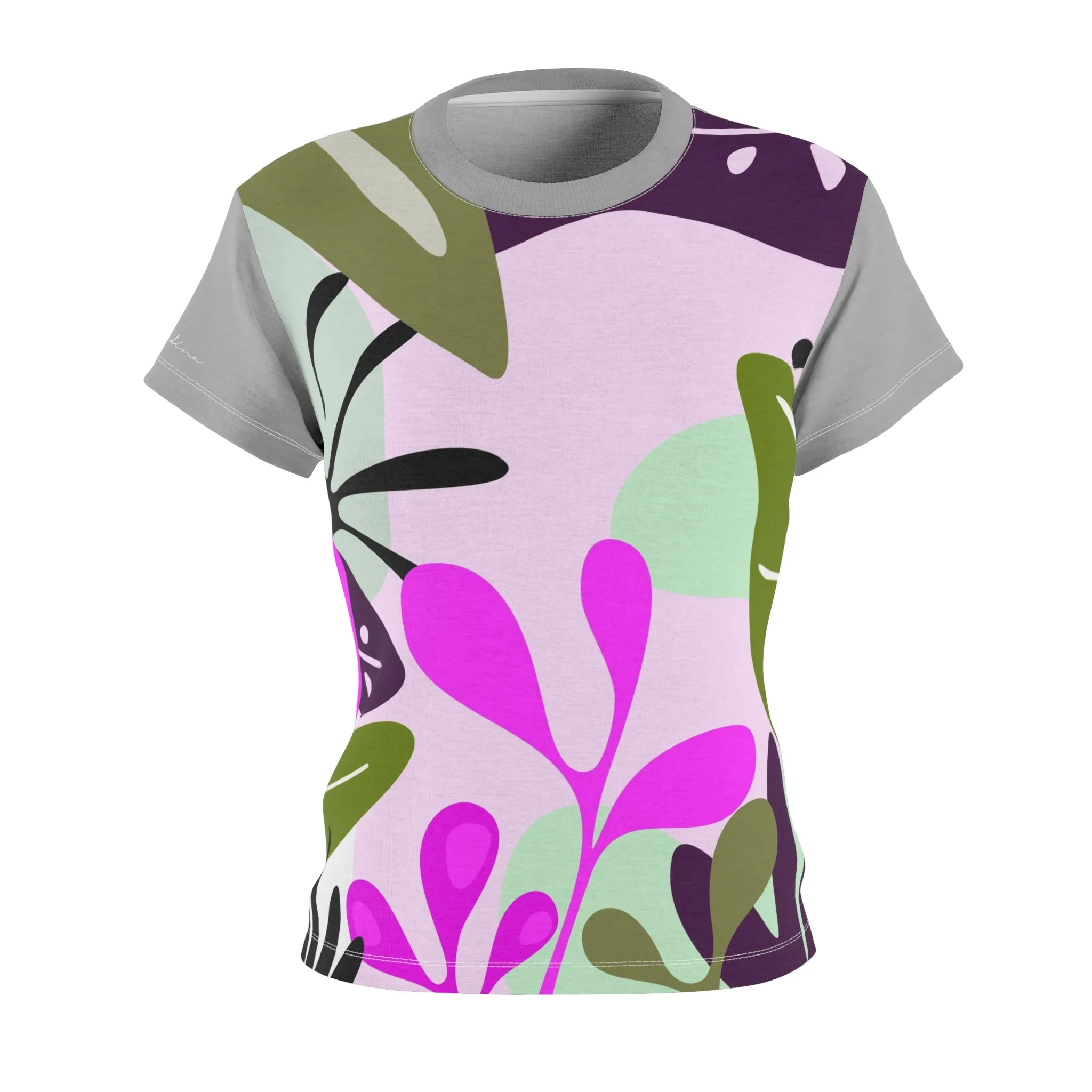 T-Shirt, Grey Foliage