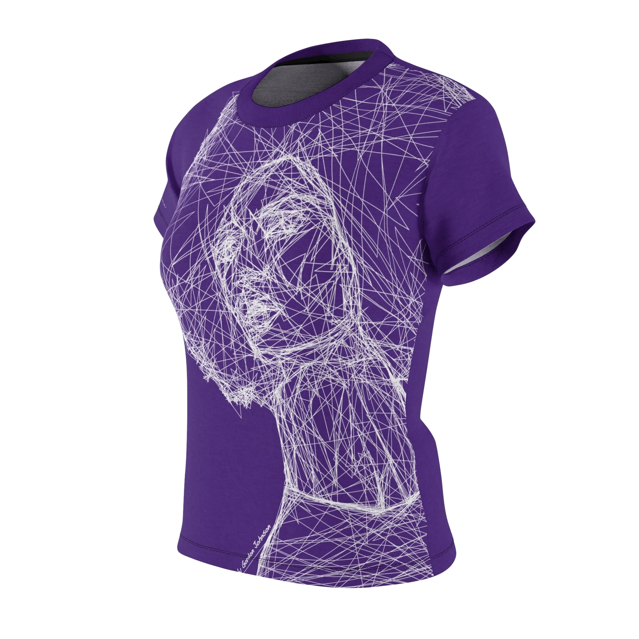 T-Shirt, Purple African Queen