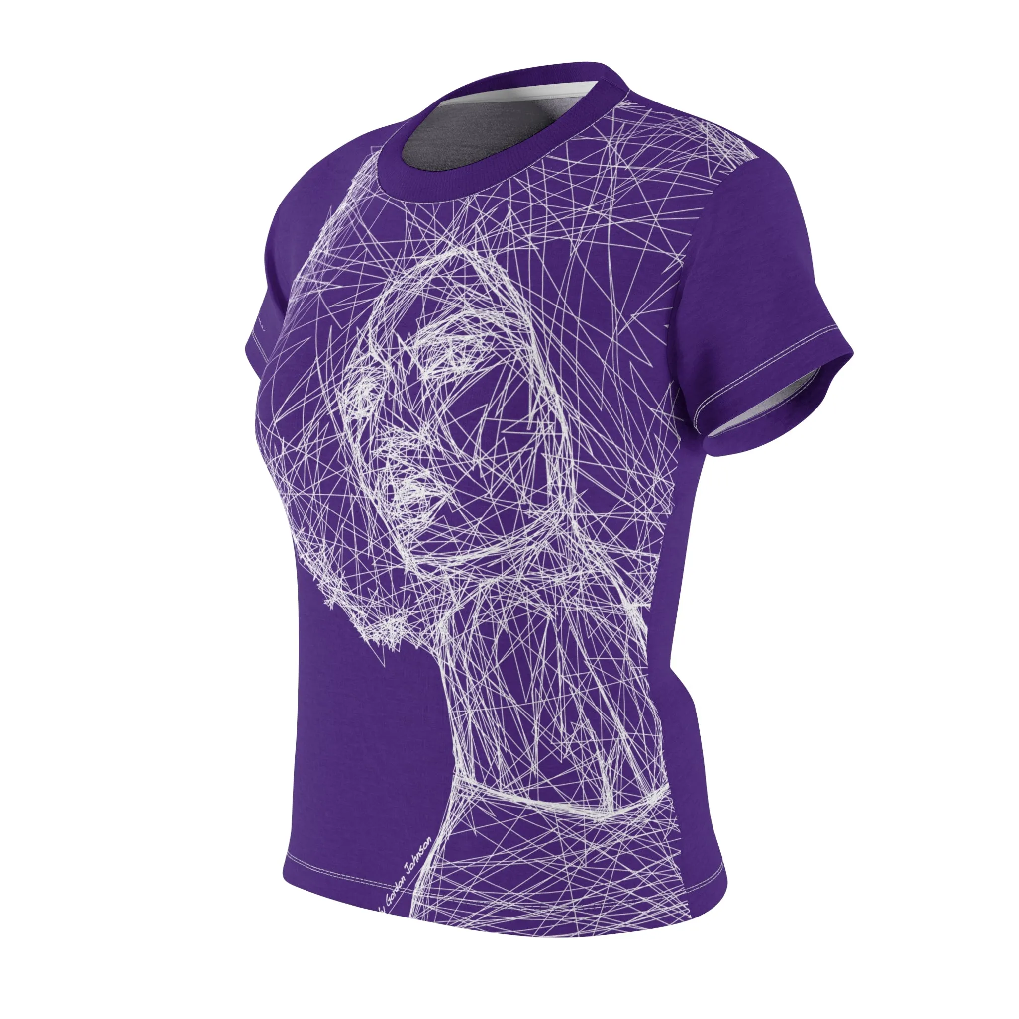 T-Shirt, Purple African Queen