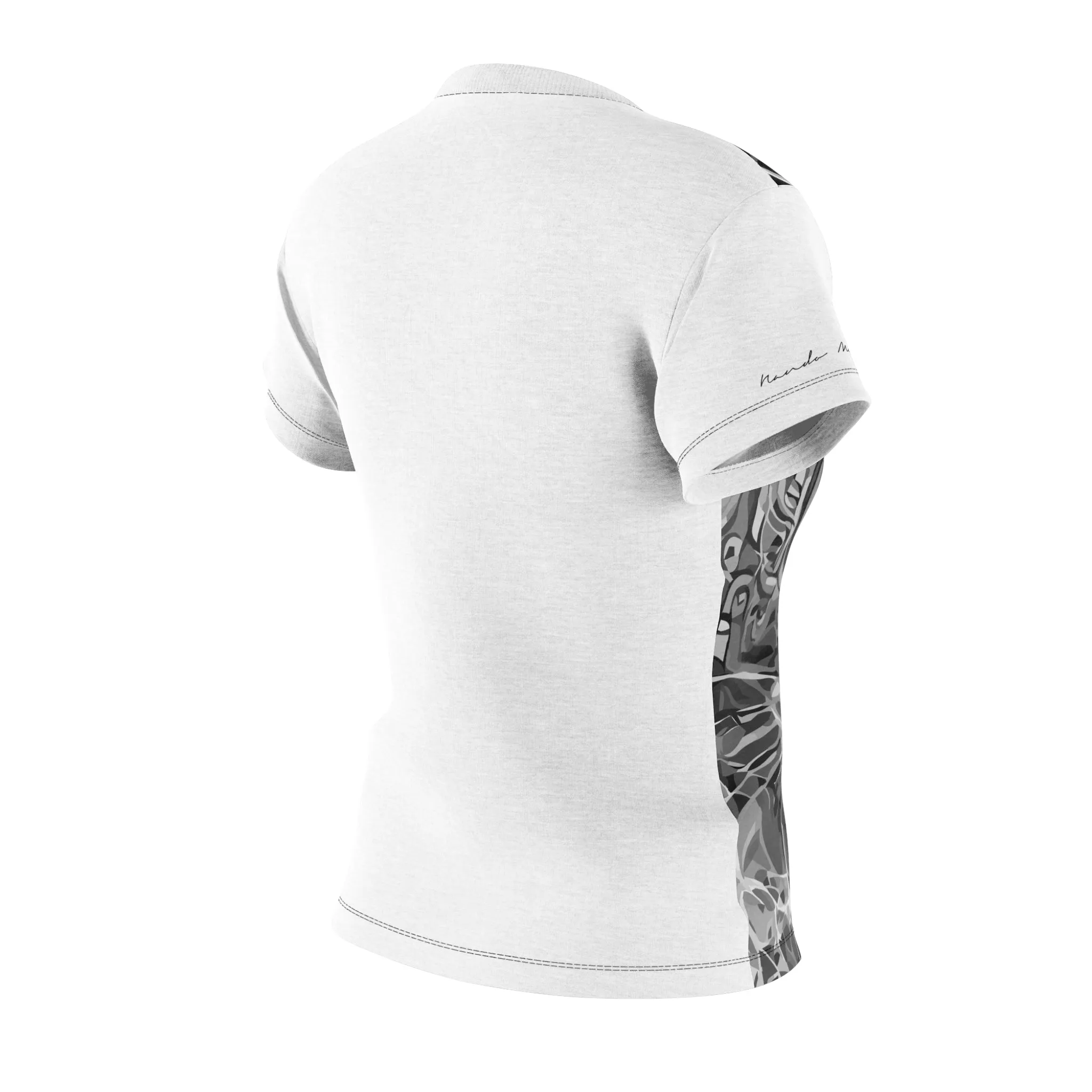 T-Shirt, White Inspirational Kitty
