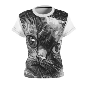 T-Shirt, White Inspirational Kitty