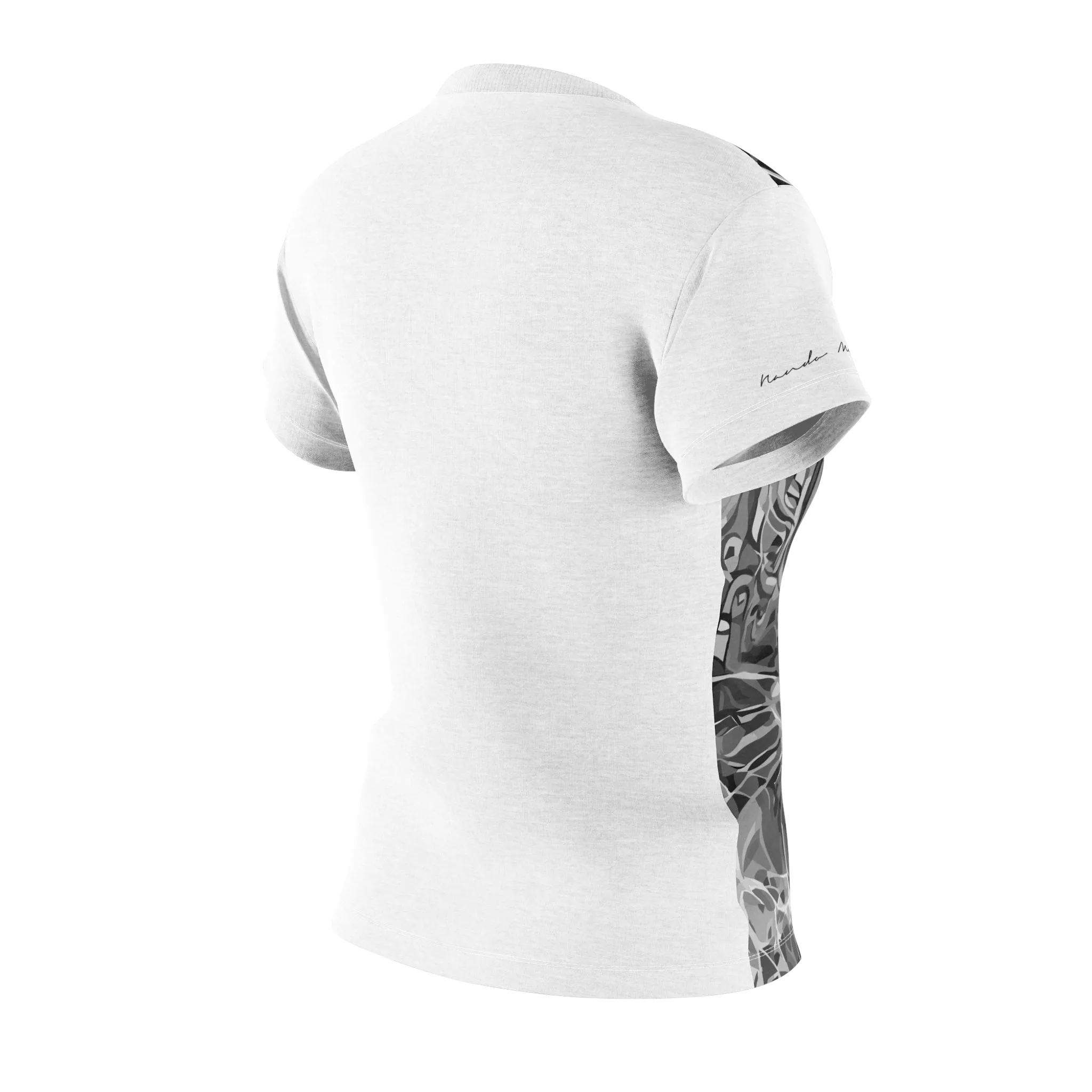 T-Shirt, White Inspirational Kitty