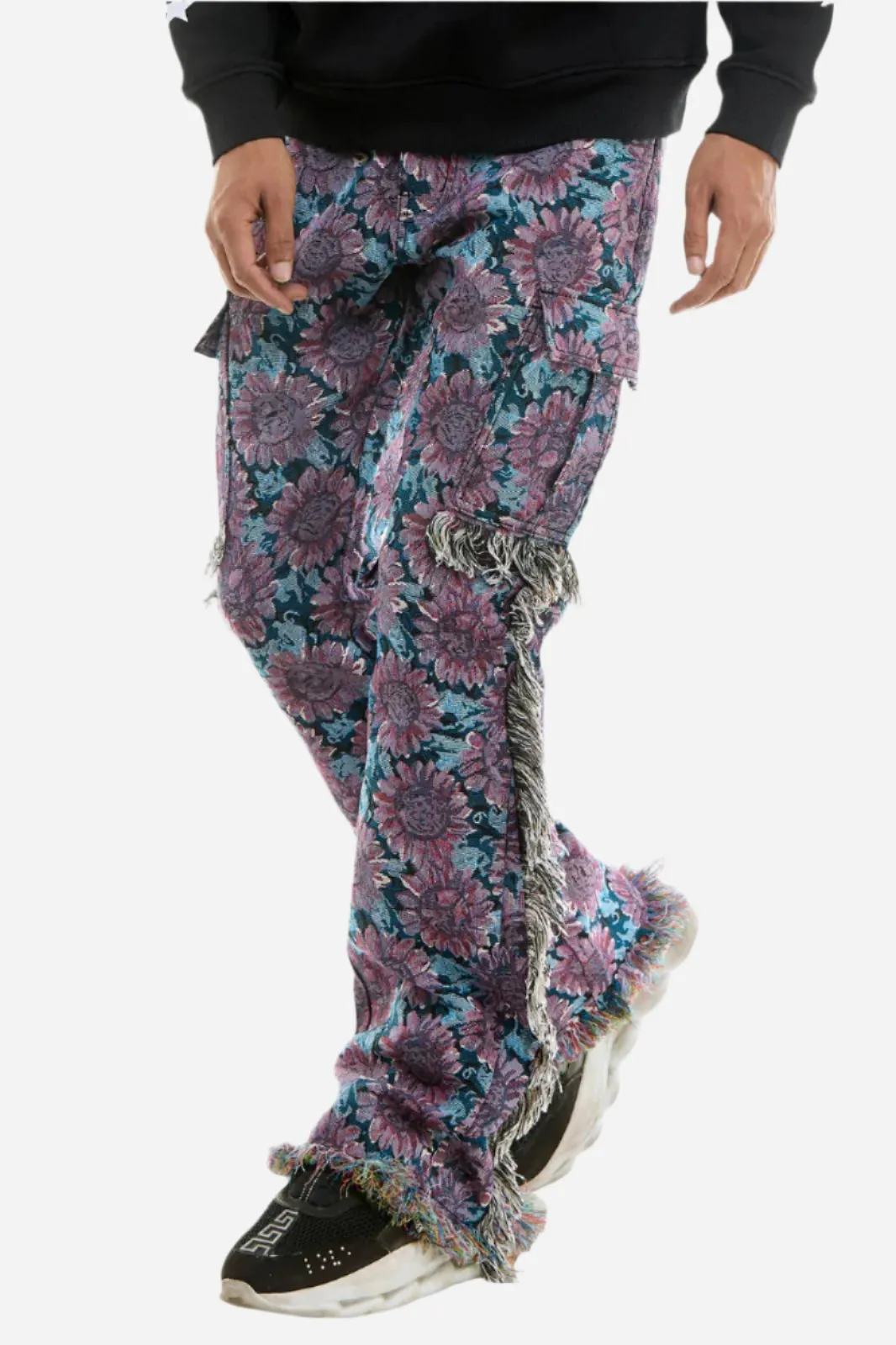 Tapestry Cargo Pant - Slim Flare Fit