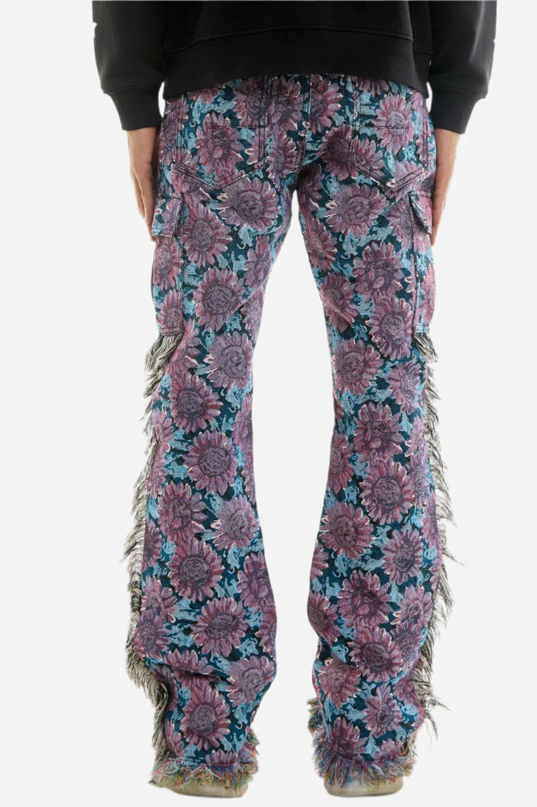 Tapestry Cargo Pant - Slim Flare Fit
