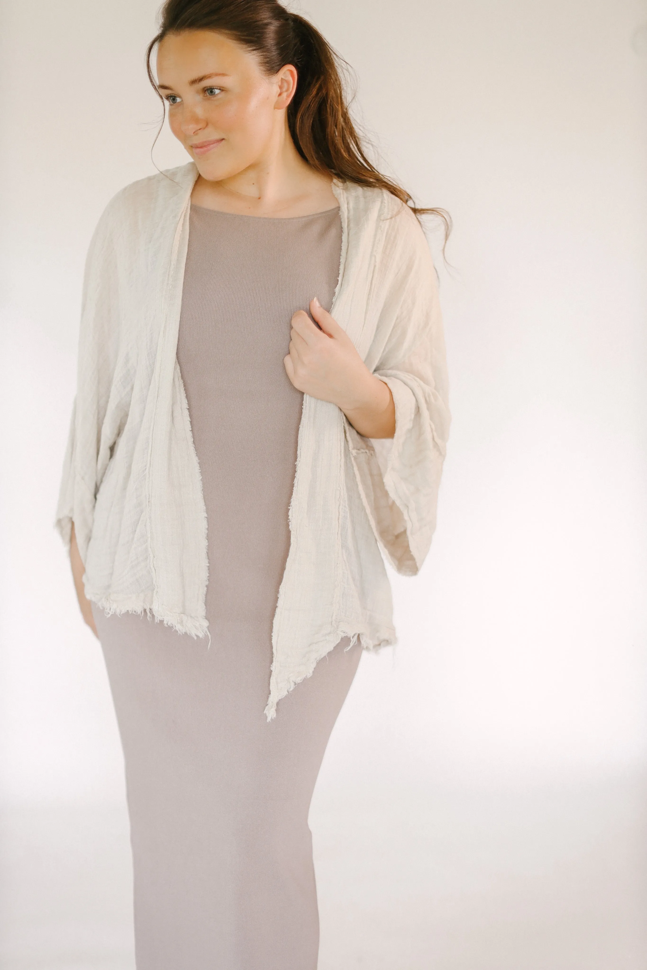 Taupe Layering Dress