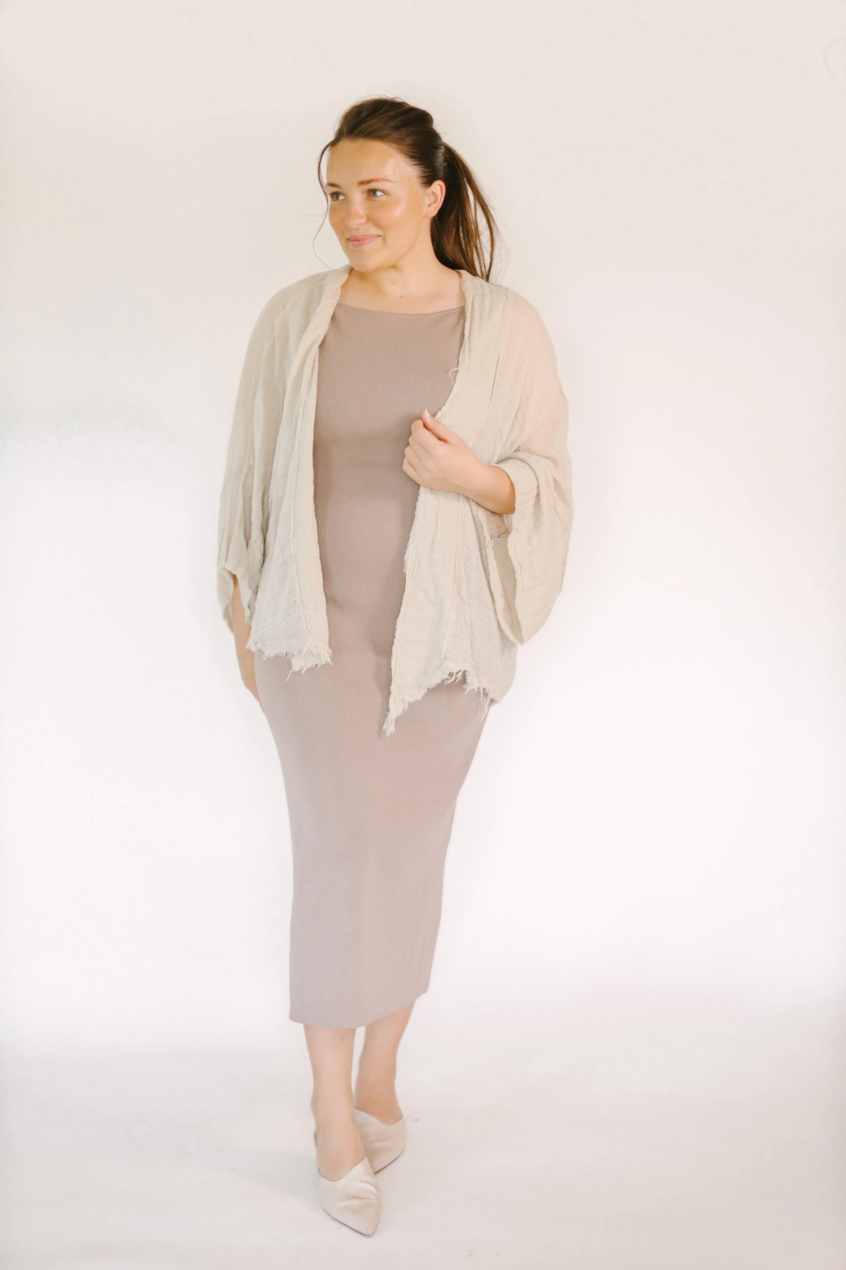 Taupe Layering Dress
