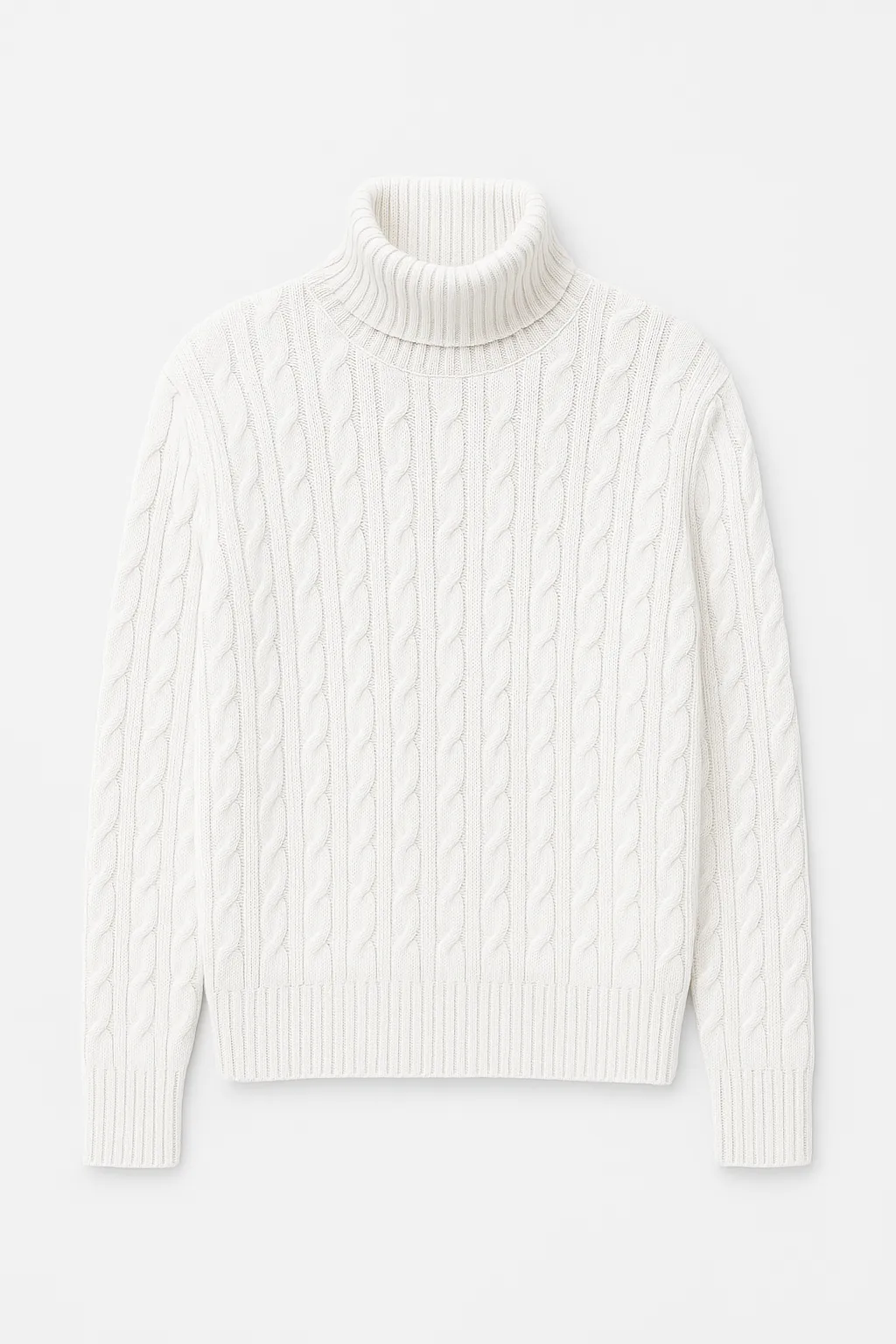 THE ASCOT TURTLE NECK SWEATER