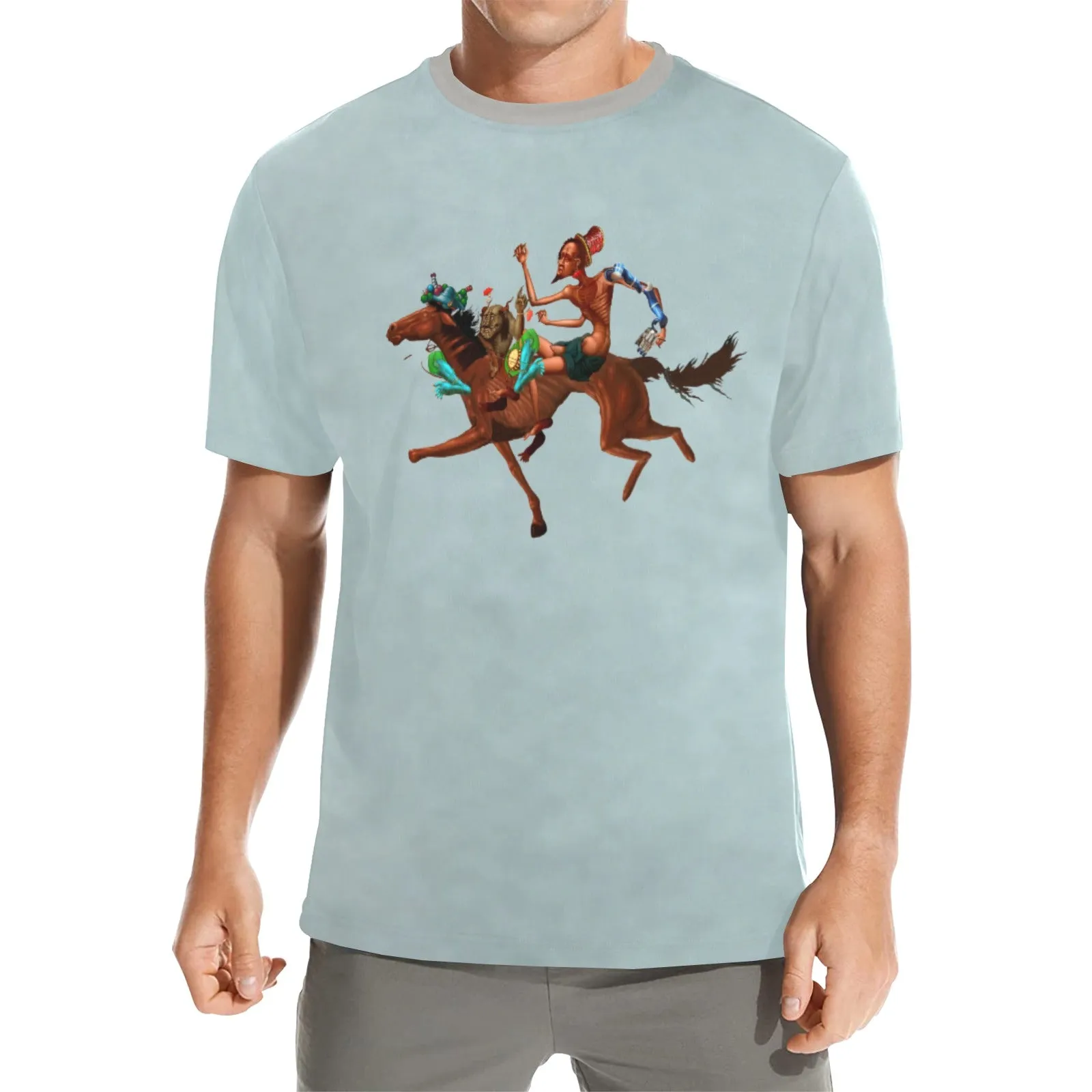 The Last Bodhisattva Men's Crew Neck T-shirt