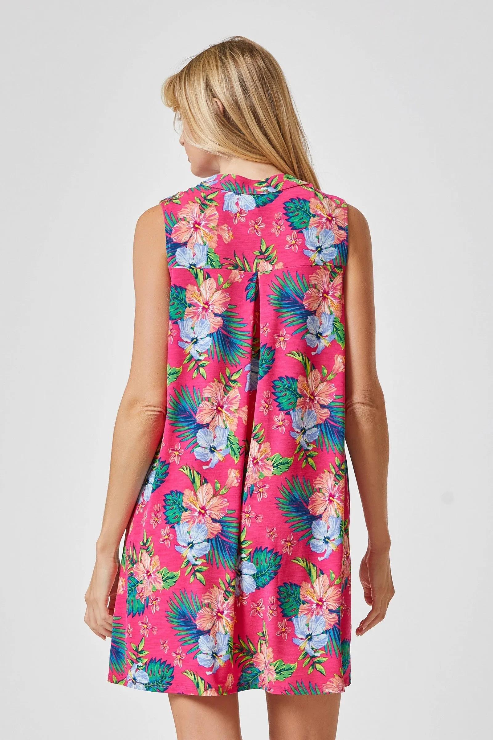 The Lizzy Send Me to the Tropics Tank Dress - Final Sale