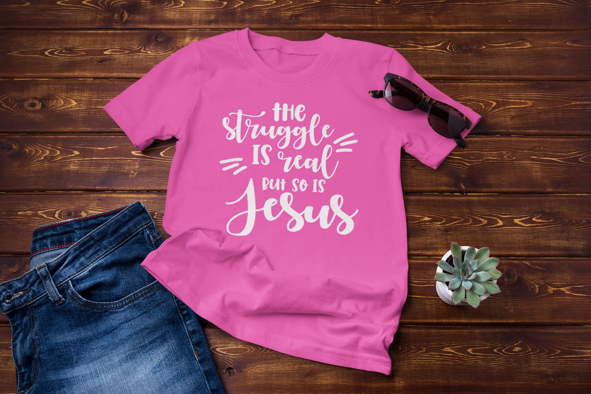The Struggle is Real but so is JESUS