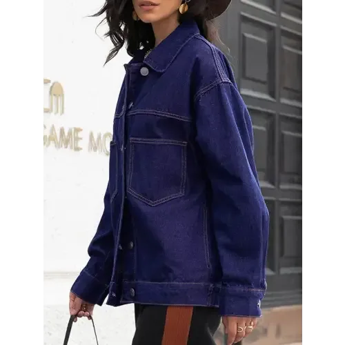 Timeless Buttoned Denim Jacket