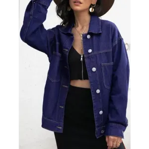 Timeless Buttoned Denim Jacket