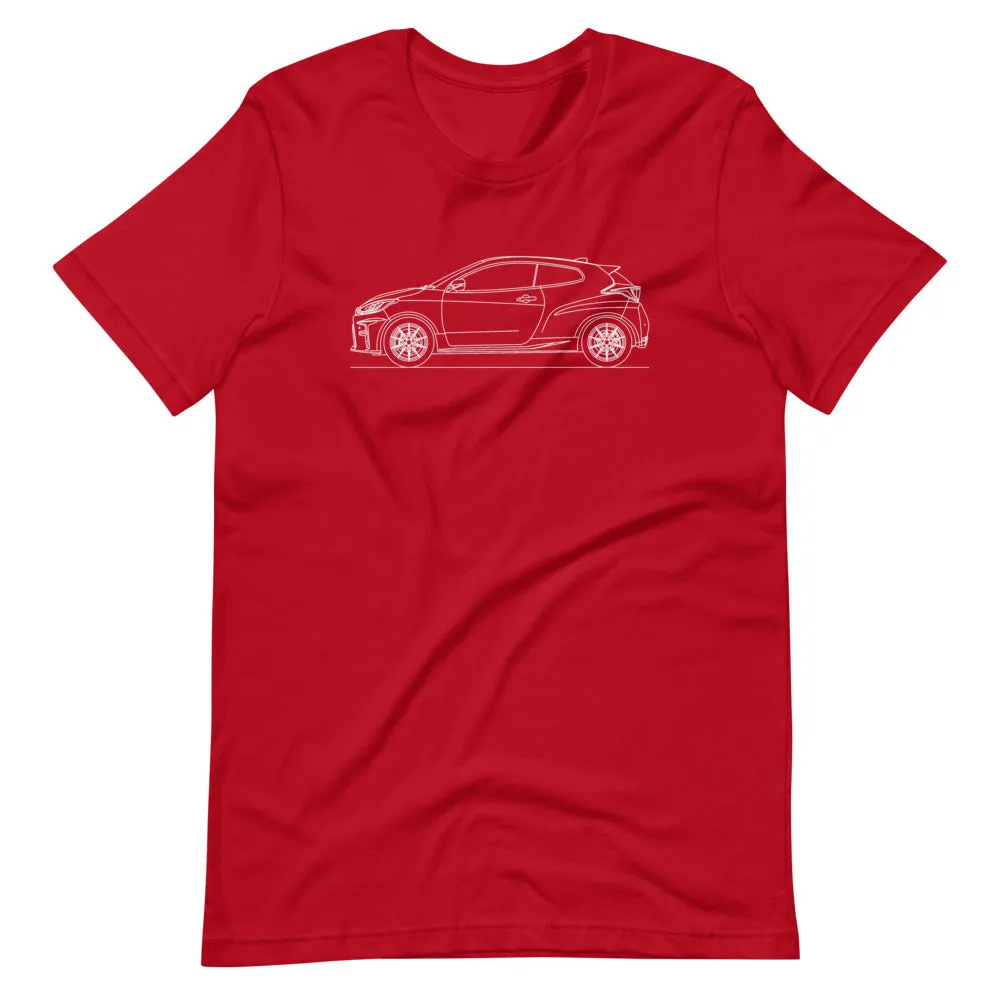Toyota Yaris GR XP210 outline T-shirt