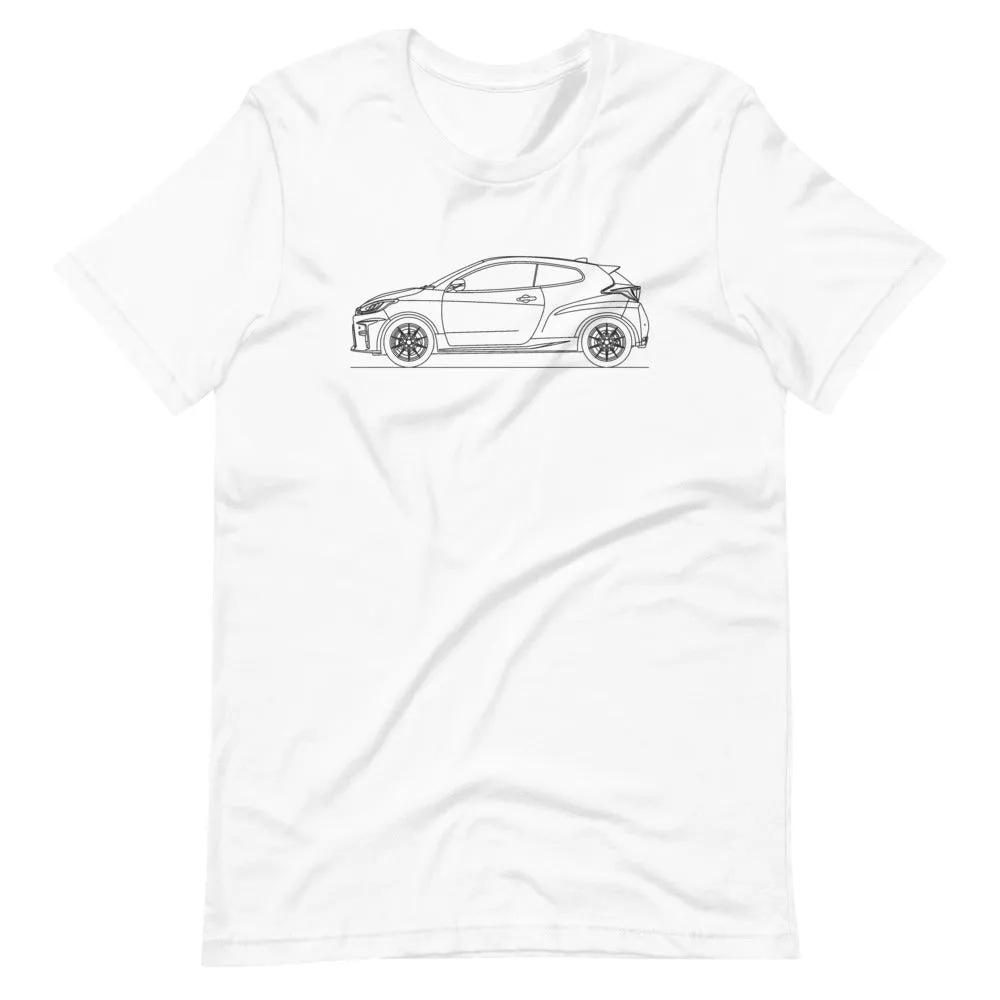 Toyota Yaris GR XP210 outline T-shirt