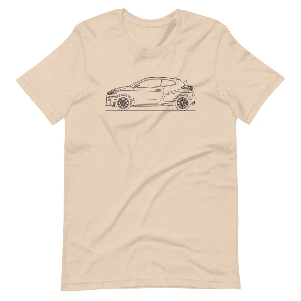 Toyota Yaris GR XP210 outline T-shirt