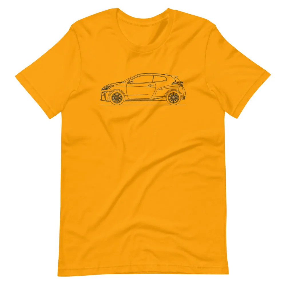 Toyota Yaris GR XP210 outline T-shirt