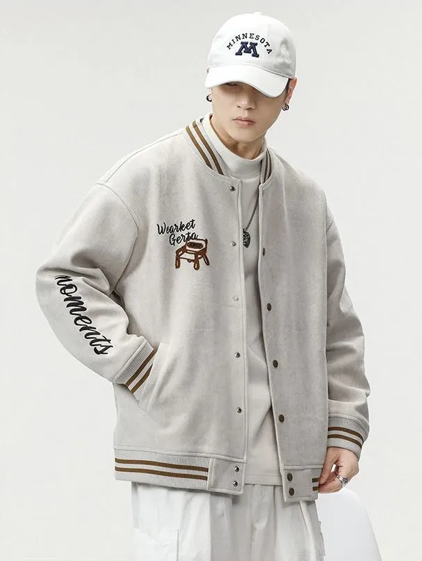 Trendy Trucker Denim Coat Featuring Elastic Band Cuffs and Quality Fabric