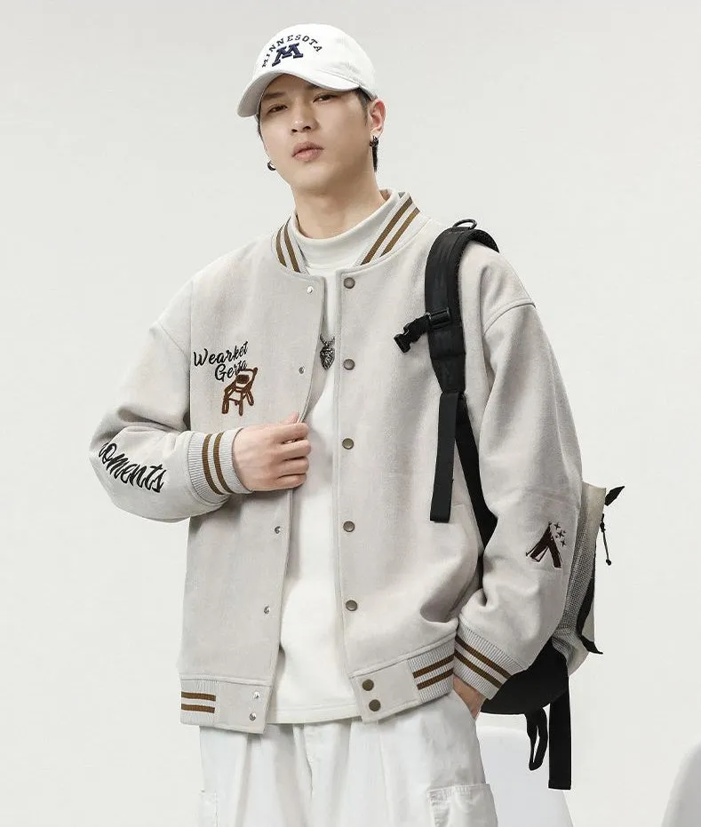 Trendy Trucker Denim Coat Featuring Elastic Band Cuffs and Quality Fabric