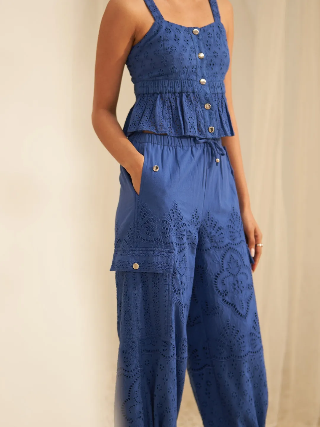 Tushita Mehta In Our Stella Schiffli Cargo