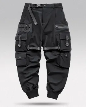 Urban Black Tech Cargo Pants