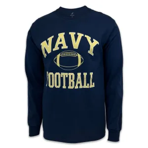 USNA Football Long Sleeve T-Shirt (Navy)