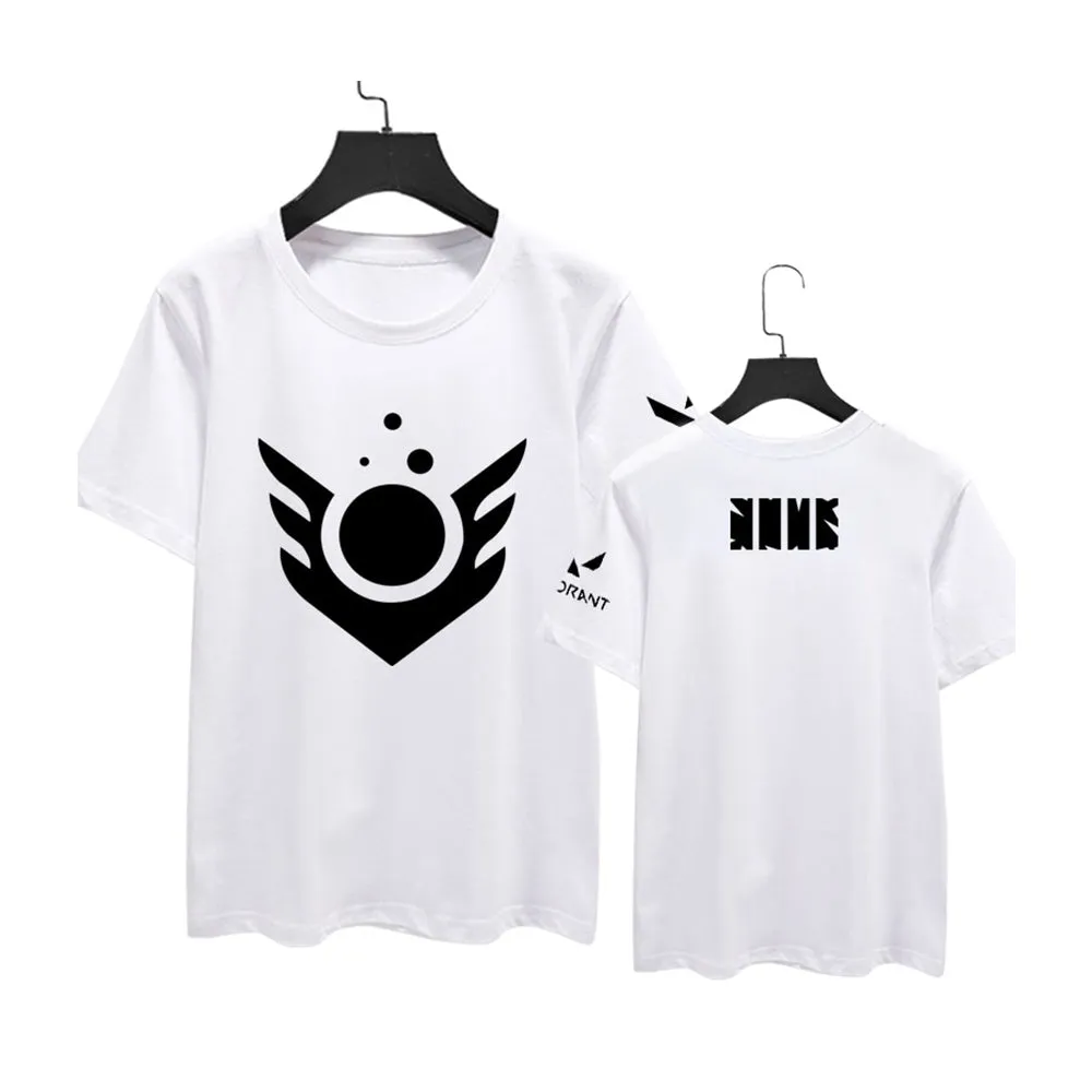 Valorant cosplay T shirt 3D Printed Men Women Casual Short Sleeve Shirt