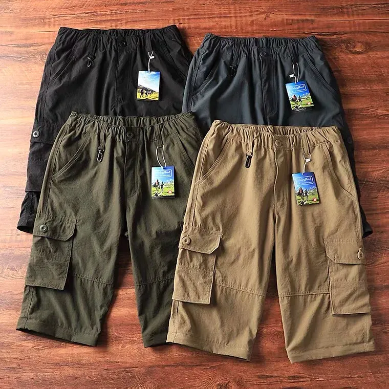 Vielseitige Herrenhose mit abnehmbaren Shorts - Frühling/Sommer Trendsetter