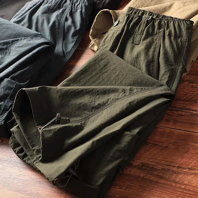 Vielseitige Herrenhose mit abnehmbaren Shorts - Frühling/Sommer Trendsetter