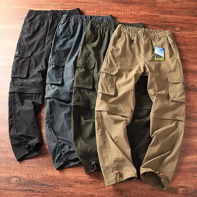 Vielseitige Herrenhose mit abnehmbaren Shorts - Frühling/Sommer Trendsetter