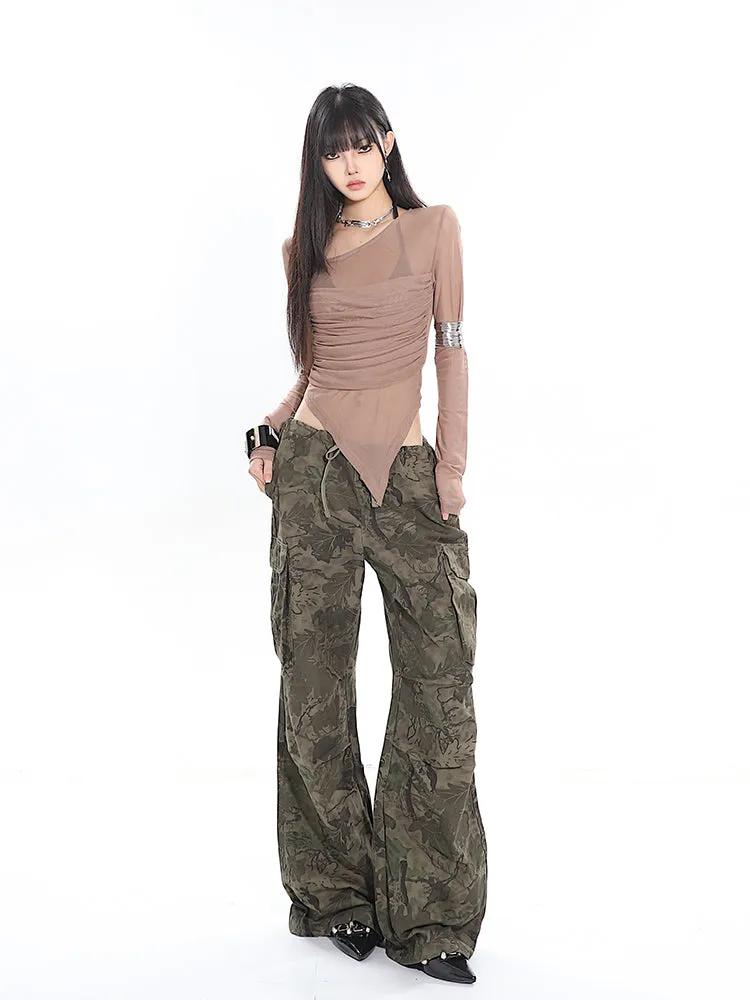 Vintage Camouflage Cargo Pants