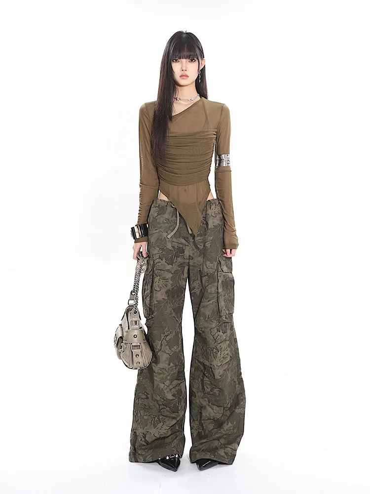 Vintage Camouflage Cargo Pants