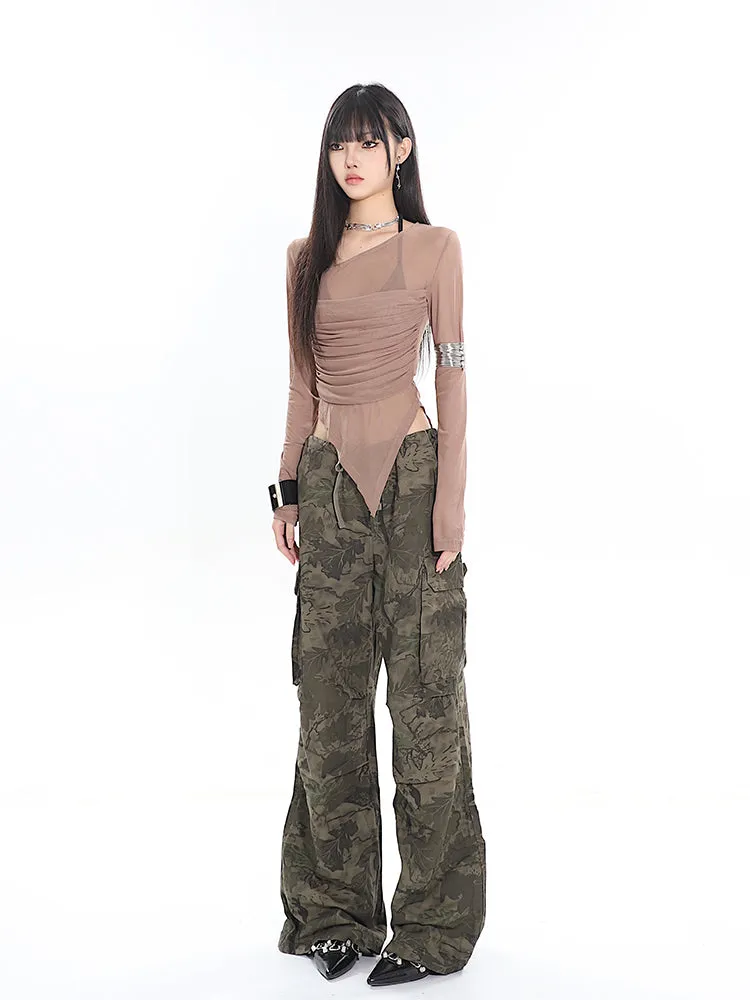 Vintage Camouflage Cargo Pants