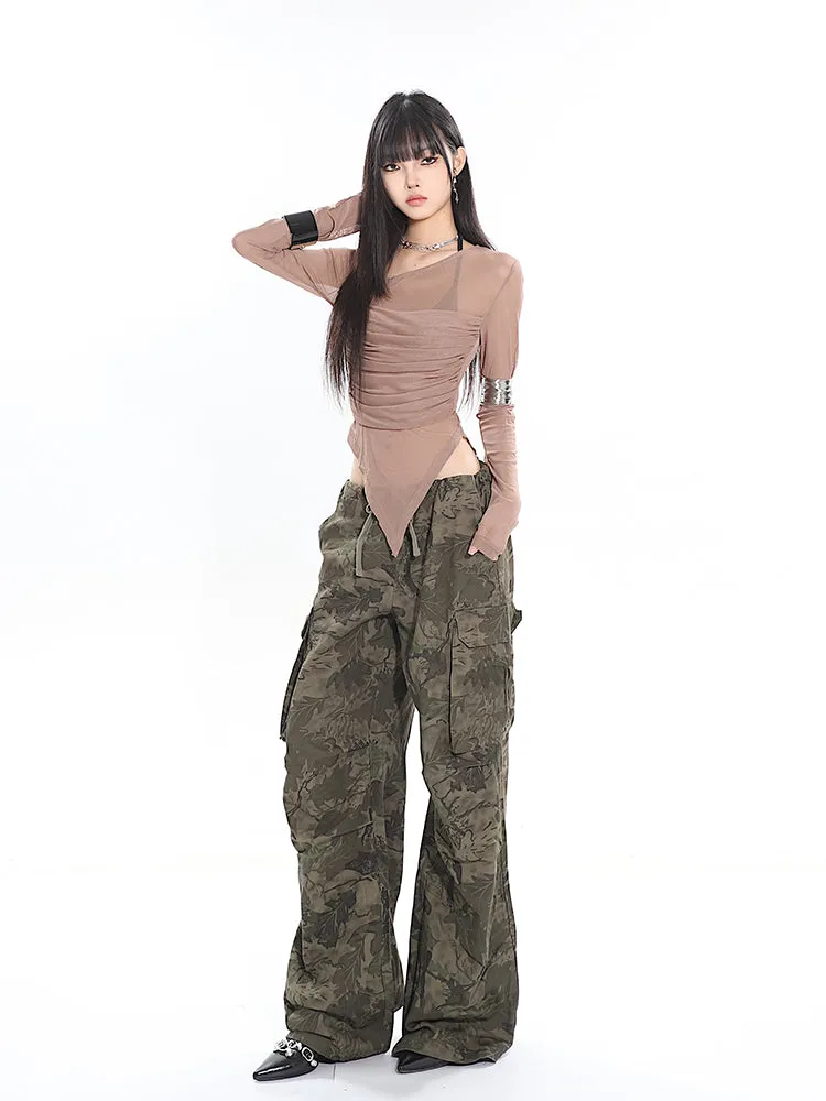 Vintage Camouflage Cargo Pants
