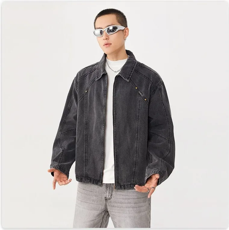 Vintage Double Stitched Trucker Jacket a Timeless Piece