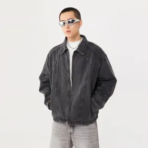 Vintage Double Stitched Trucker Jacket a Timeless Piece