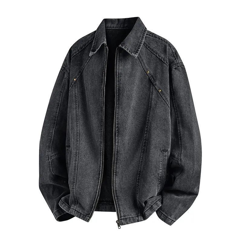Vintage Double Stitched Trucker Jacket a Timeless Piece