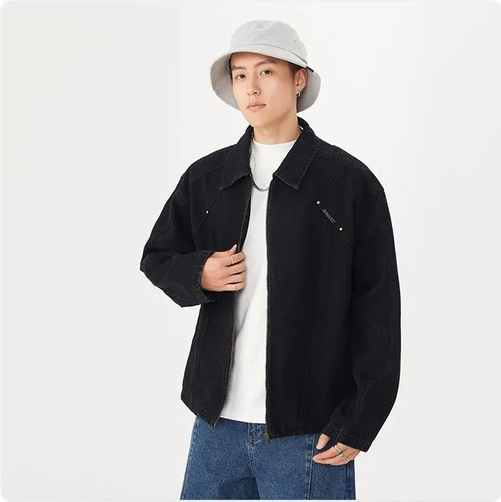 Vintage Double Stitched Trucker Jacket a Timeless Piece