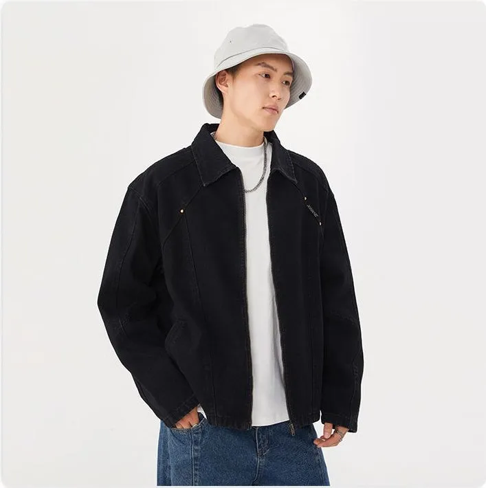 Vintage Double Stitched Trucker Jacket a Timeless Piece