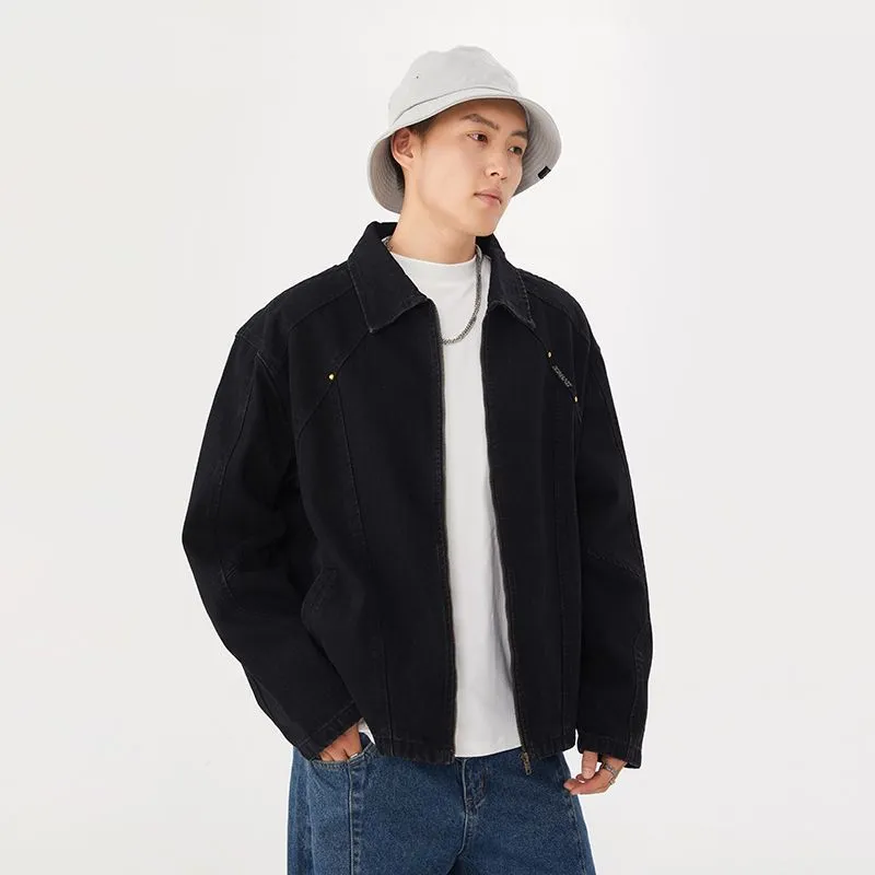 Vintage Double Stitched Trucker Jacket a Timeless Piece