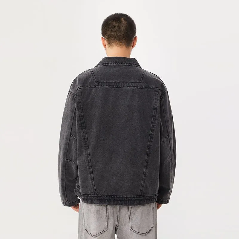 Vintage Double Stitched Trucker Jacket a Timeless Piece