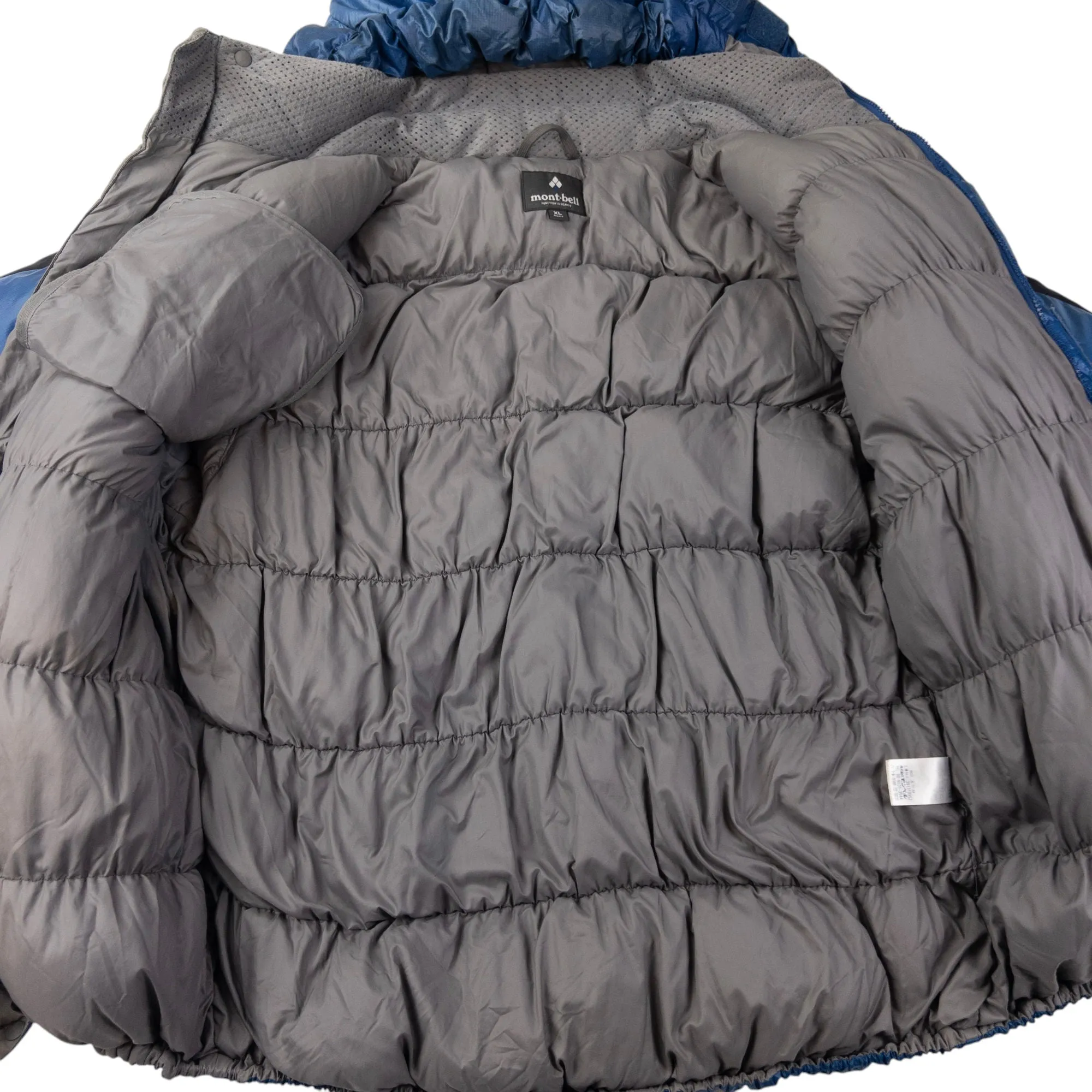 Vintage Montbell Zip Up Puffer Jacket Size XL
